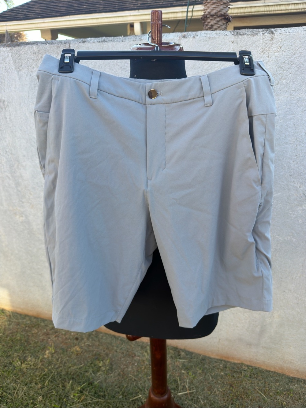 PreOwned Lululemon Chino Shorts Gray Men's 33